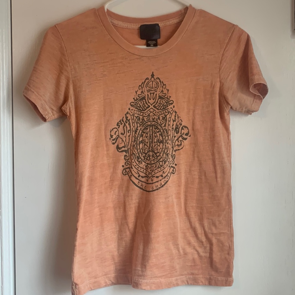 Cotton blend Slim fit Tee